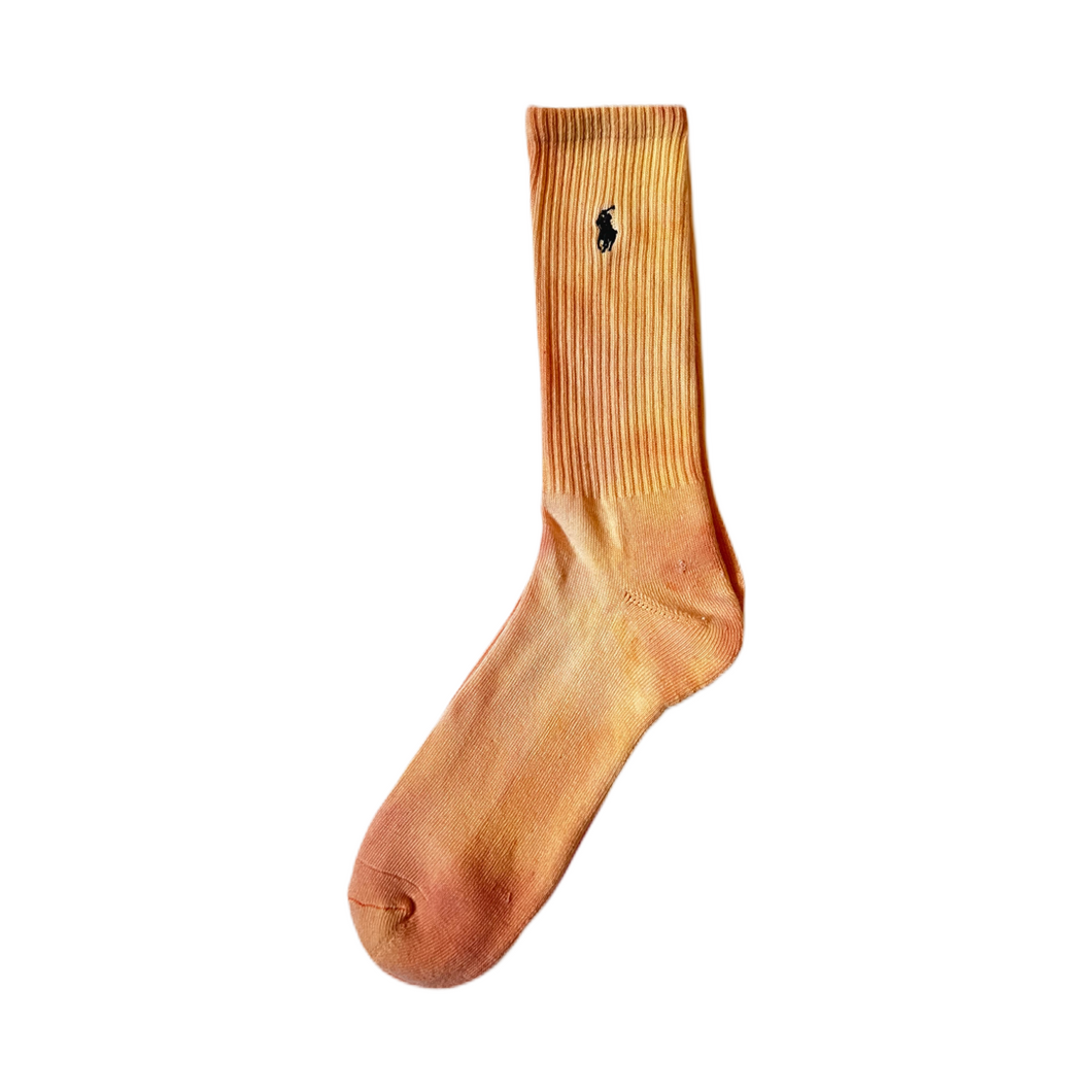 Dye Polo Socks (Sunkist)